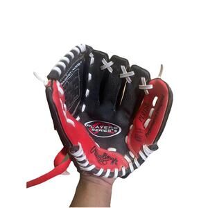 Rawlings Baseball Glove PL91SB Performance Designed Players Series RHT Red Black